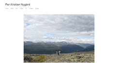 Desktop Screenshot of perkristiannygaard.com